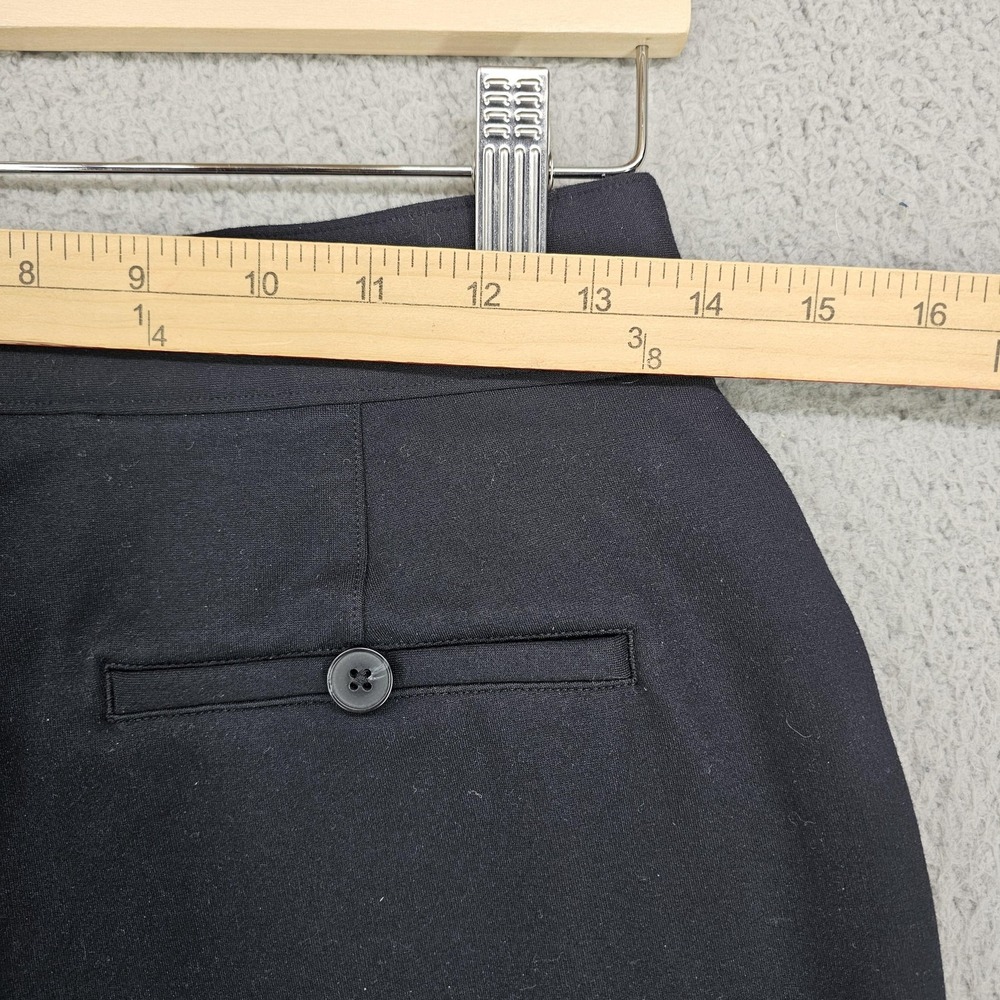 Spanx Wide Leg Pants Womens Small Black Ponte Pull On 20385R Career Office - Picture 5 of 12